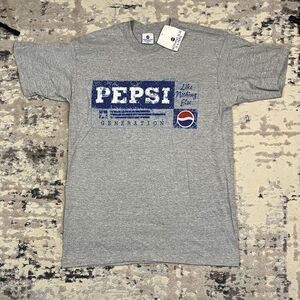 VTG Single Stitch Pepsi TShirt 90s Dead Stock New NWT Shirt Size L/XL Promo Tee